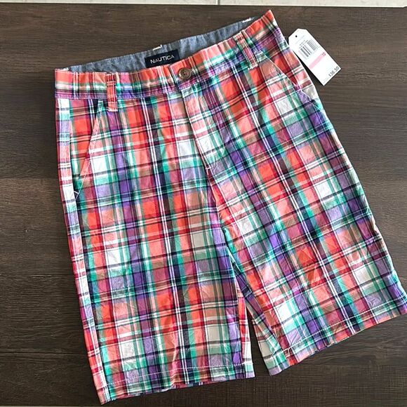 Nautica Other - Nautica - Boys - Plaid Shorts -Size 10 - New!